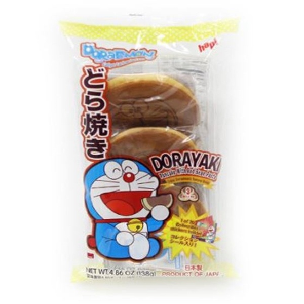 slide 1 of 1, Hapi Doraemon Dorayakai, 4.86 oz