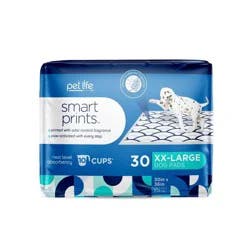 Pet Life Unlimited Puppy Smart Prints Training Dog Pads - XXL - 30 ct