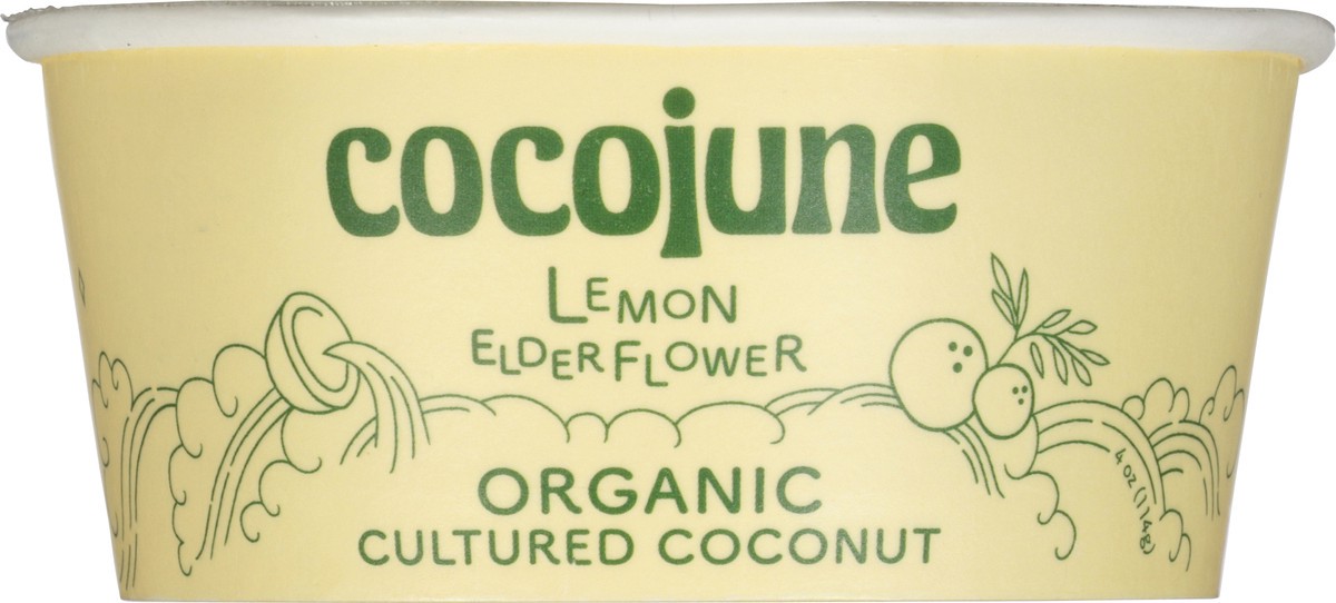 slide 4 of 13, Cocojune Organic Lemon Elderflower Cultured Coconut, 4 fl oz