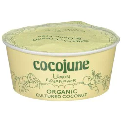Cocojune Organic Lemon Elderflower Cultured Coconut
