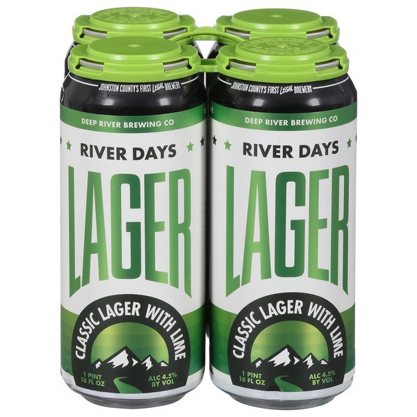 slide 1 of 1, Deep River Brewing Company Seasonal Cans, 4 ct; 16 oz