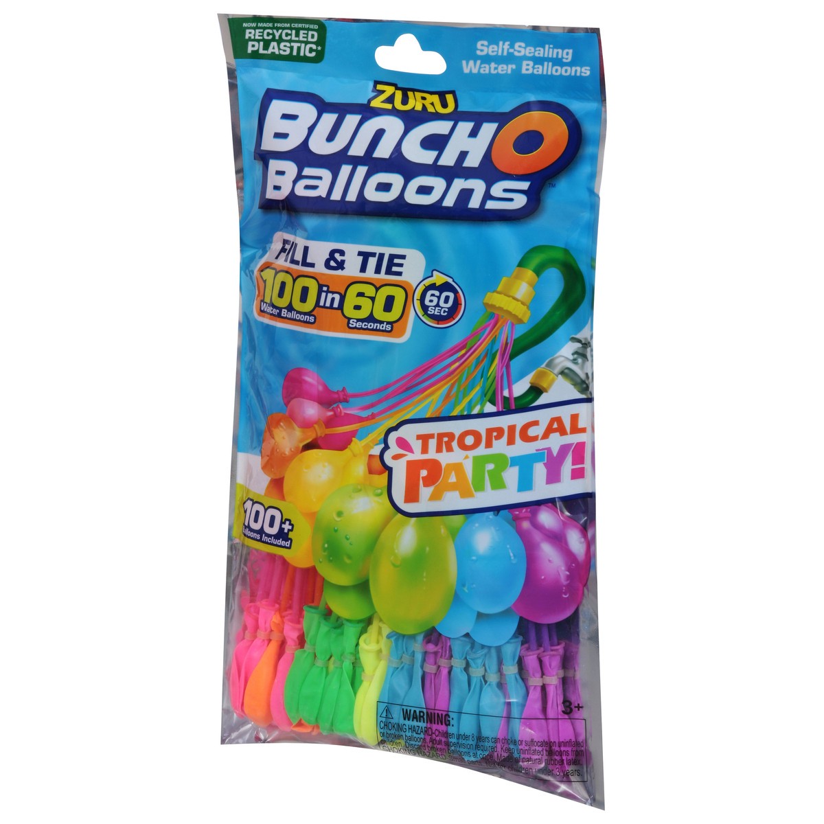 slide 2 of 9, ZURU Tropical Party Bunch O Balloons 1 ea, 1 ct