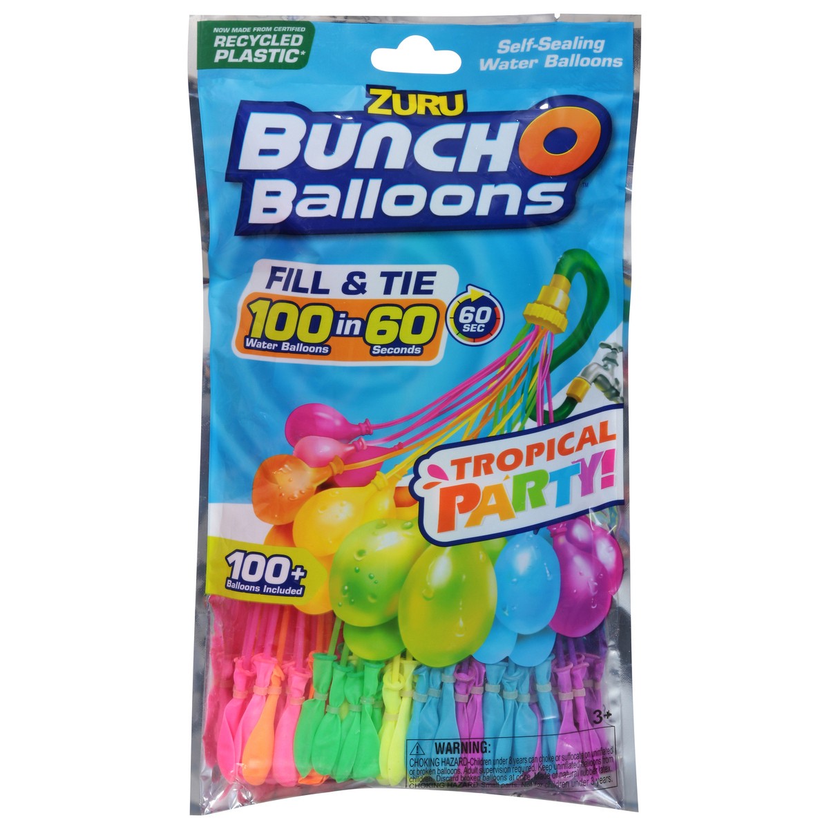 slide 1 of 9, ZURU Tropical Party Bunch O Balloons 1 ea, 1 ct