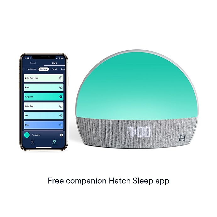 slide 3 of 6, Hatch Restore Smart Sleep Assistant with Sound Machine and Sunrise Alarm Clock, 1 ct