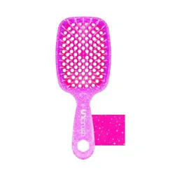 Unbrush Rose Quartz Glitter Collection Hair Brush 1 Each