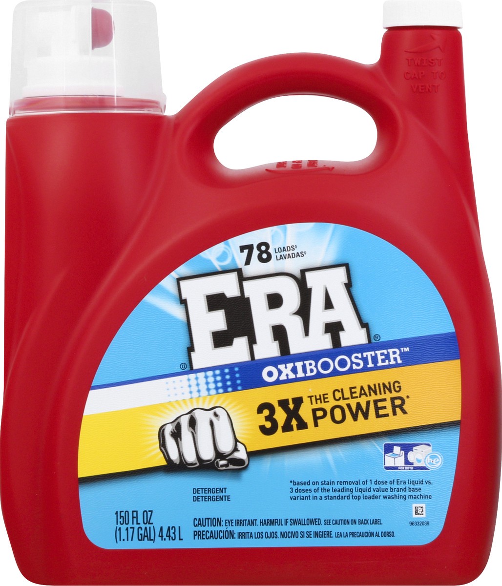 slide 5 of 11, Era Oxi Booster Detergent 150 oz, 150 oz