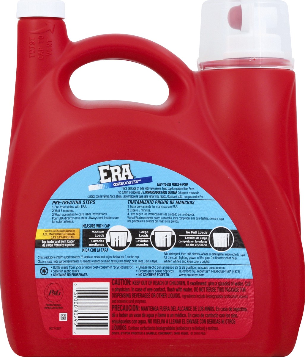 slide 11 of 11, Era Oxi Booster Detergent 150 oz, 150 oz