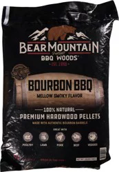 Bear Mountain BBQ Woods Premium Bourbon BBQ Hardwood Pellets 20 lb
