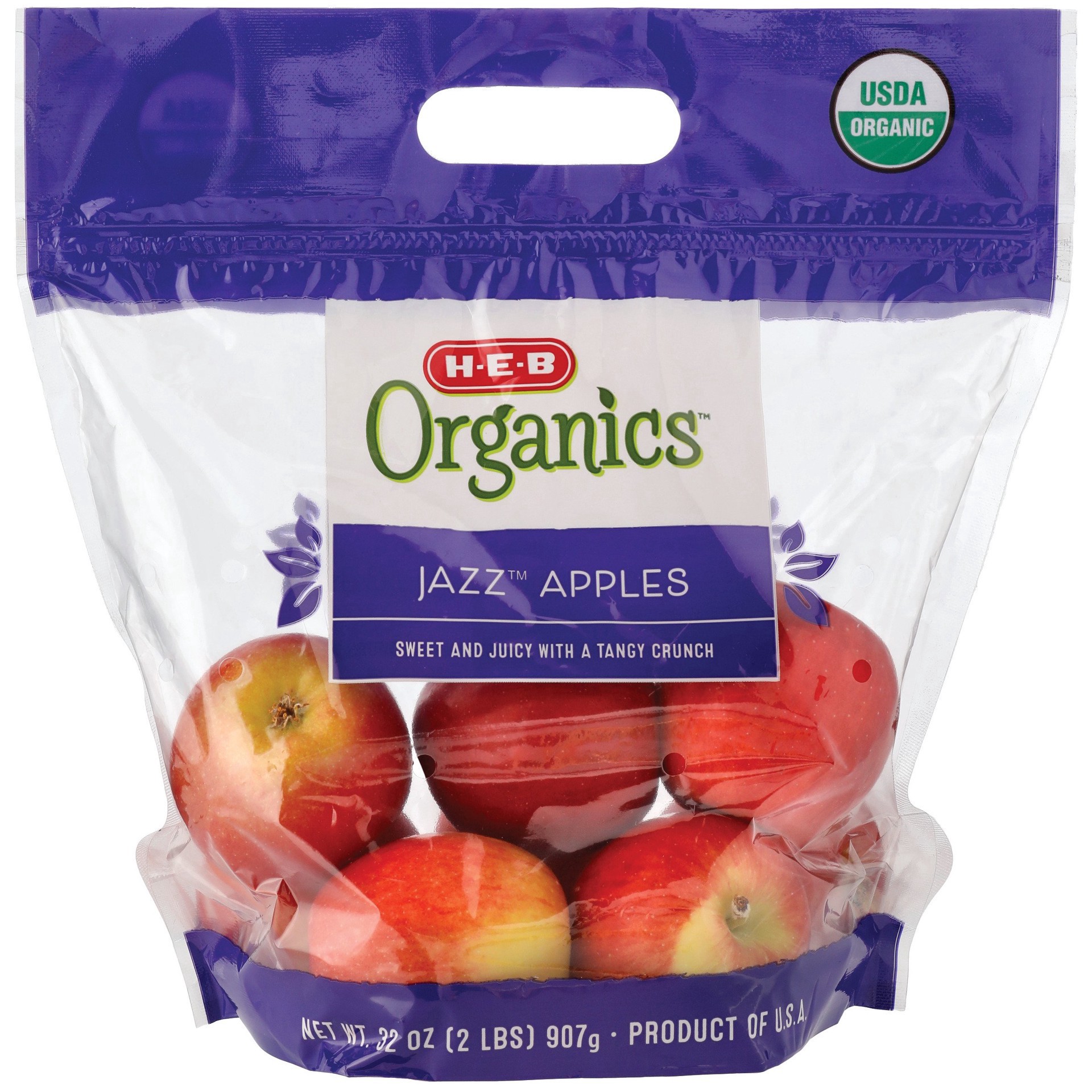 slide 1 of 1, H-E-B Organics Jazz Apples, 2 lb