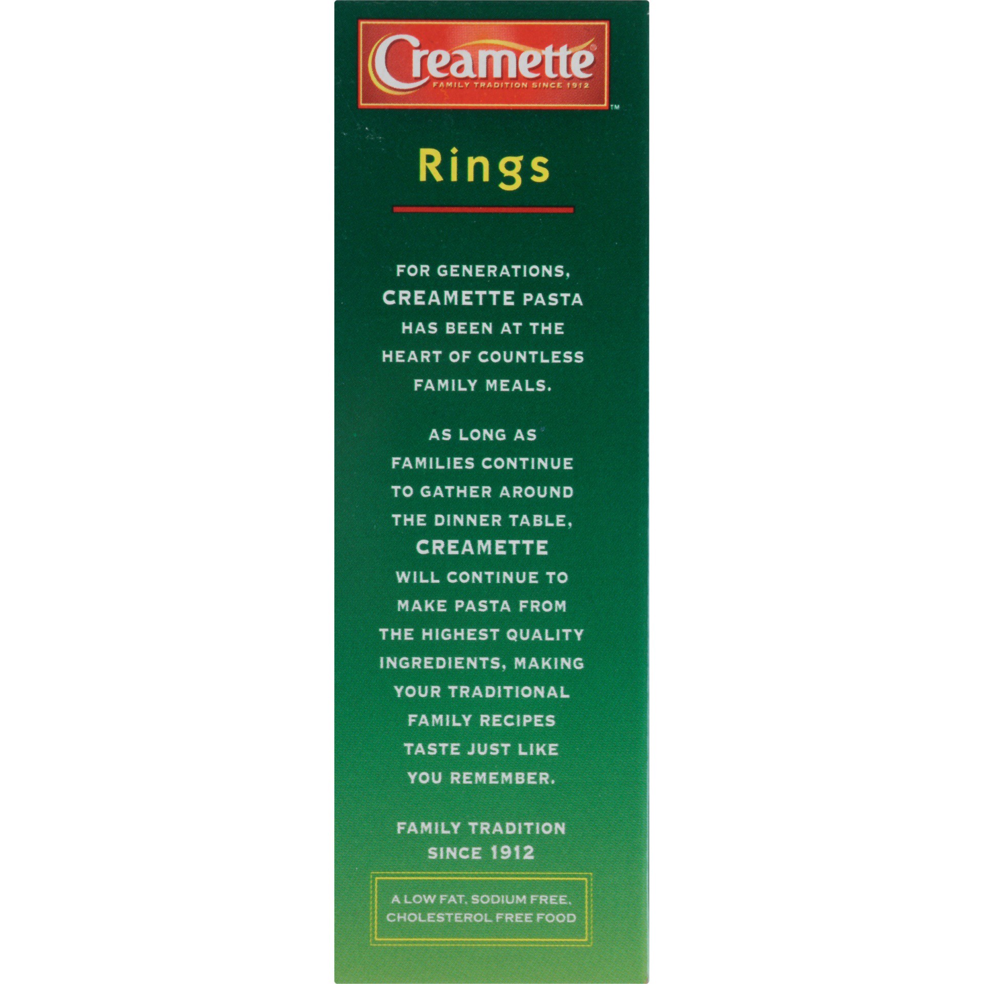 slide 4 of 8, Creamette Ring Pasta, 7 oz