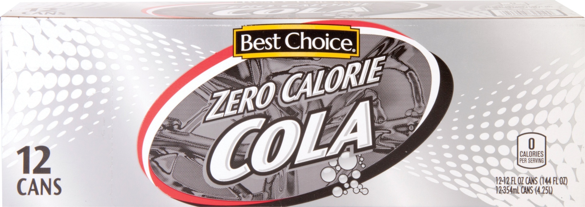 slide 1 of 1, Best Choice Zero Calorie Cola, 144 oz