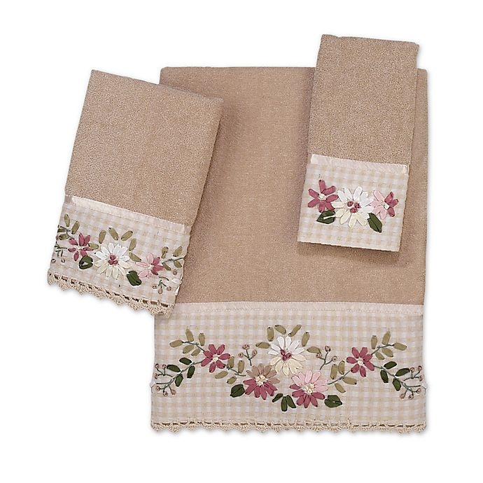 slide 1 of 1, Avanti Victoria Fingertip Towel - Linen, 1 ct