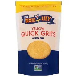Dixie Lily Yellow Gluten Free Quick Grits 20 oz
