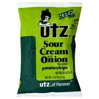 slide 1 of 1, Utz 1.5 oz Utz Sour Cream & Onion Potato Chips, 