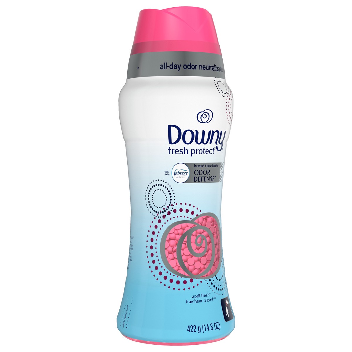 slide 4 of 4, Downy In-Wash Laundry Scent Booster Beads, April Fresh, 14.8 oz, 14.8 oz