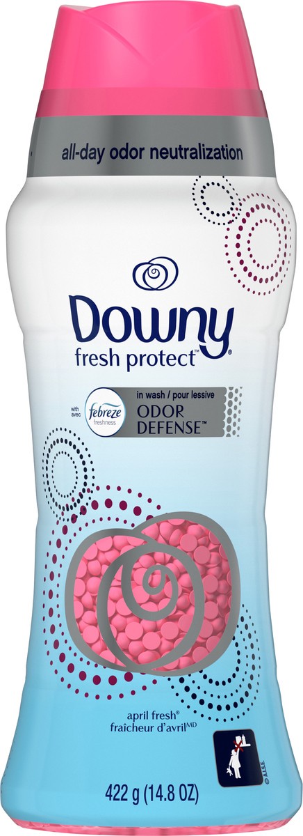 slide 3 of 4, Downy In-Wash Laundry Scent Booster Beads, April Fresh, 14.8 oz, 14.8 oz