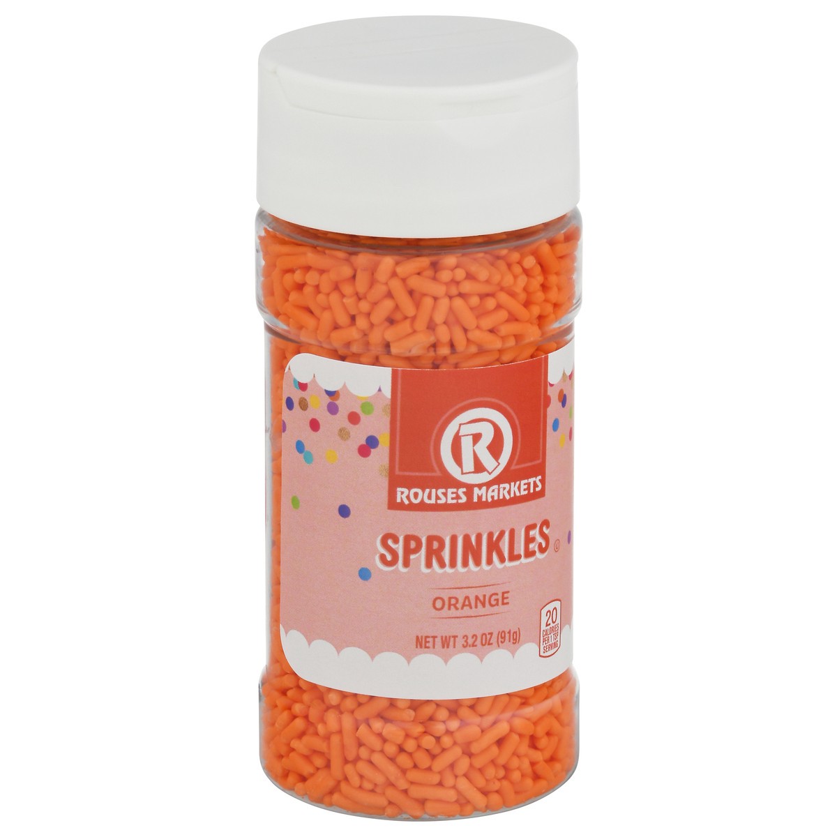 slide 6 of 13, Rouses Markets Orange Sprinkles 3.2 oz, 3.2 oz