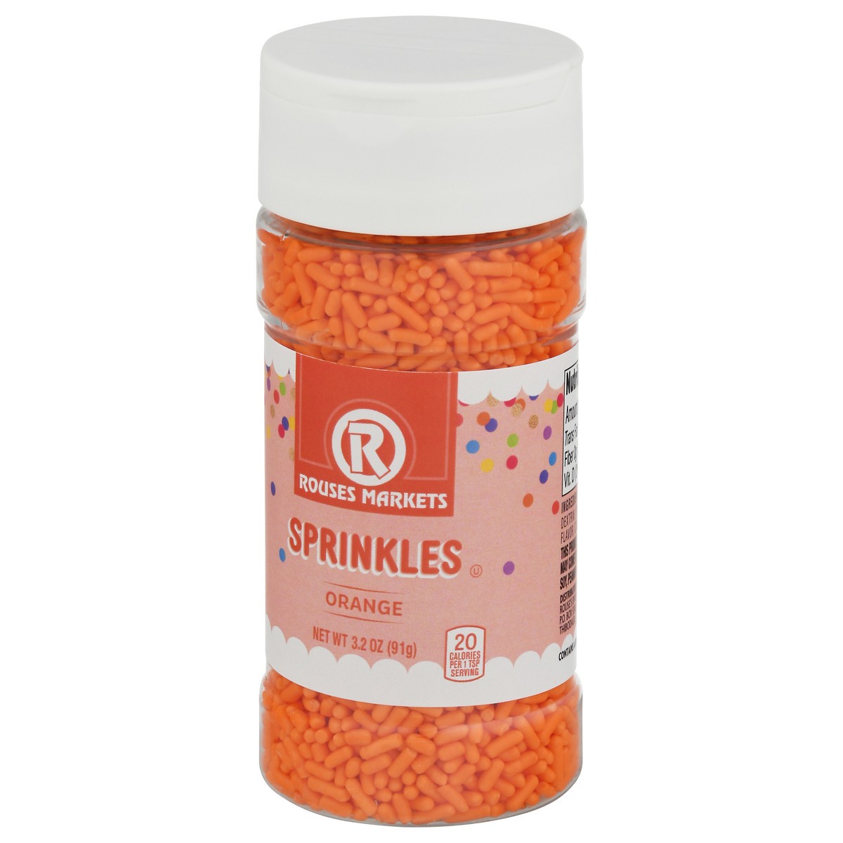 slide 8 of 13, Rouses Markets Orange Sprinkles 3.2 oz, 3.2 oz