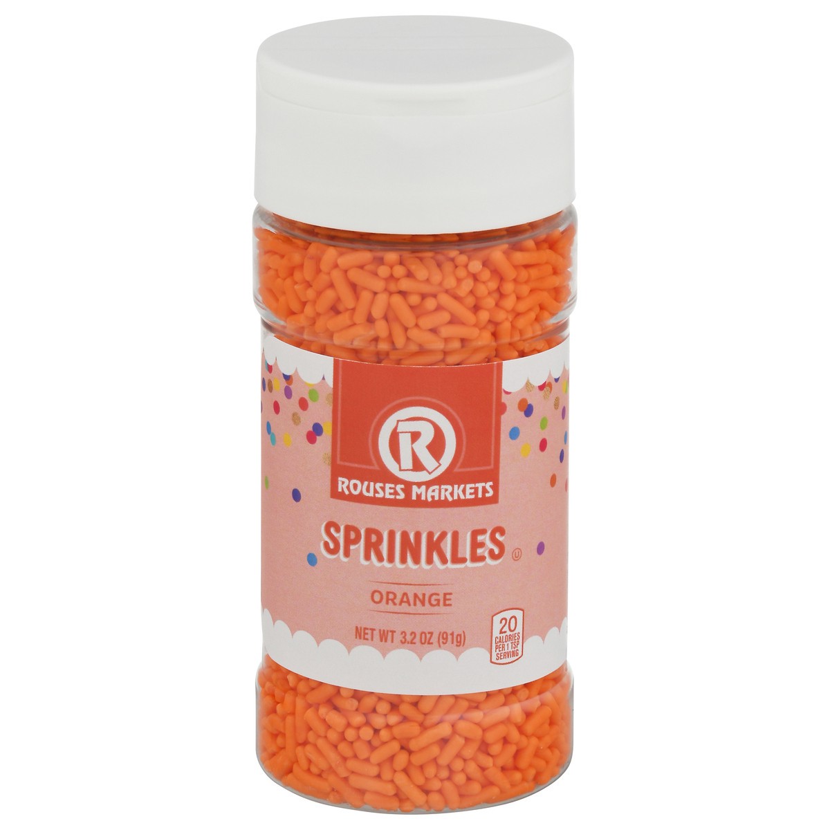 slide 5 of 13, Rouses Markets Orange Sprinkles 3.2 oz, 3.2 oz