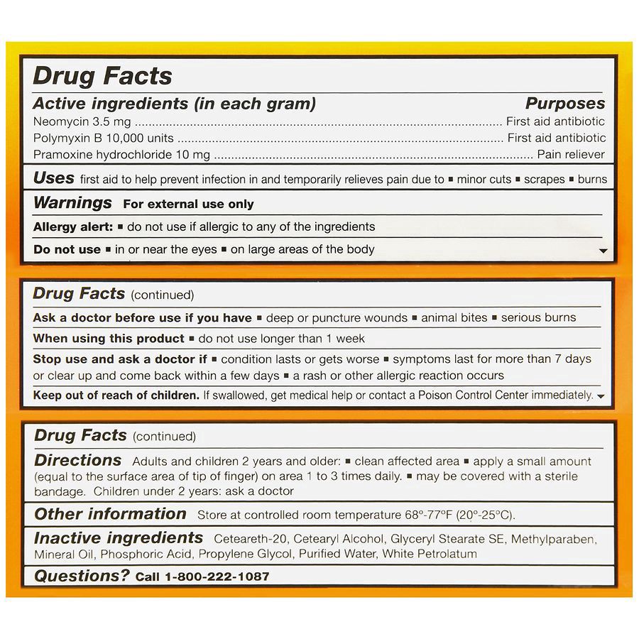 slide 4 of 5, Walgreens Multi-Antibiotic With Pain Relief Cream, 0.5 oz