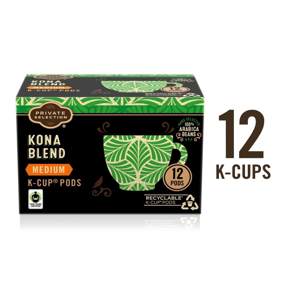 slide 2 of 6, Private Selection Kona K-Cup Pods, 12 ct