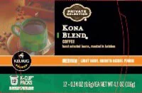 Private Selection Kona K-Cup Pods - 12 ct