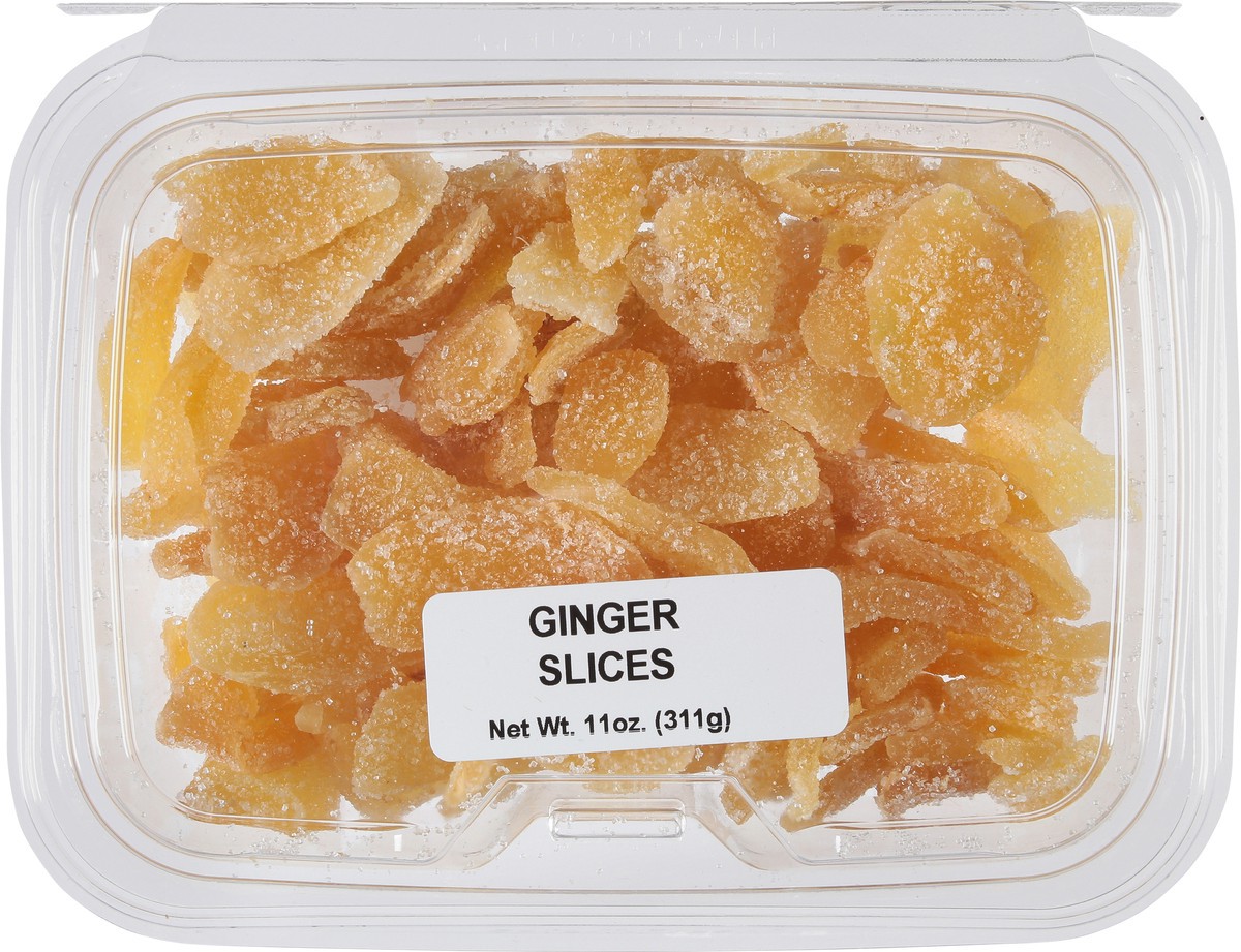 slide 9 of 13, JLM Manufacturing Ginger Slices 11 oz, 11 oz