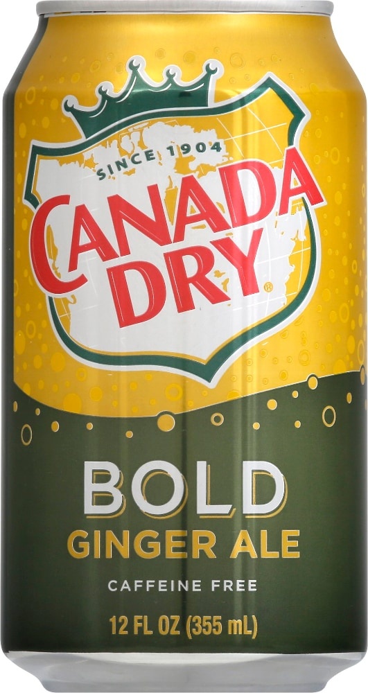 slide 1 of 1, Canada Dry Bold Ginger Ale, 12 fl oz