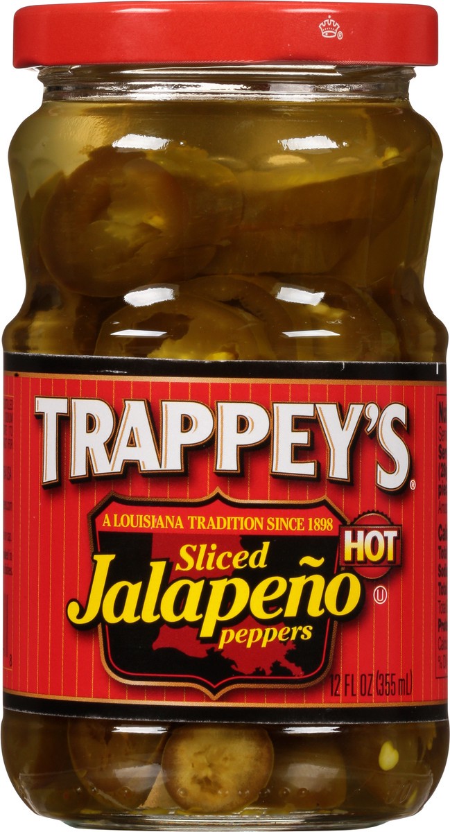 slide 7 of 9, Trappey's Sliced Jalapeno Peppers, 12 fl oz
