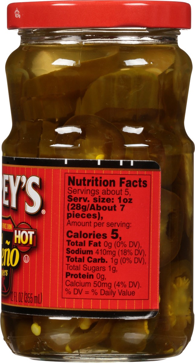 slide 9 of 9, Trappey's Sliced Jalapeno Peppers, 12 fl oz
