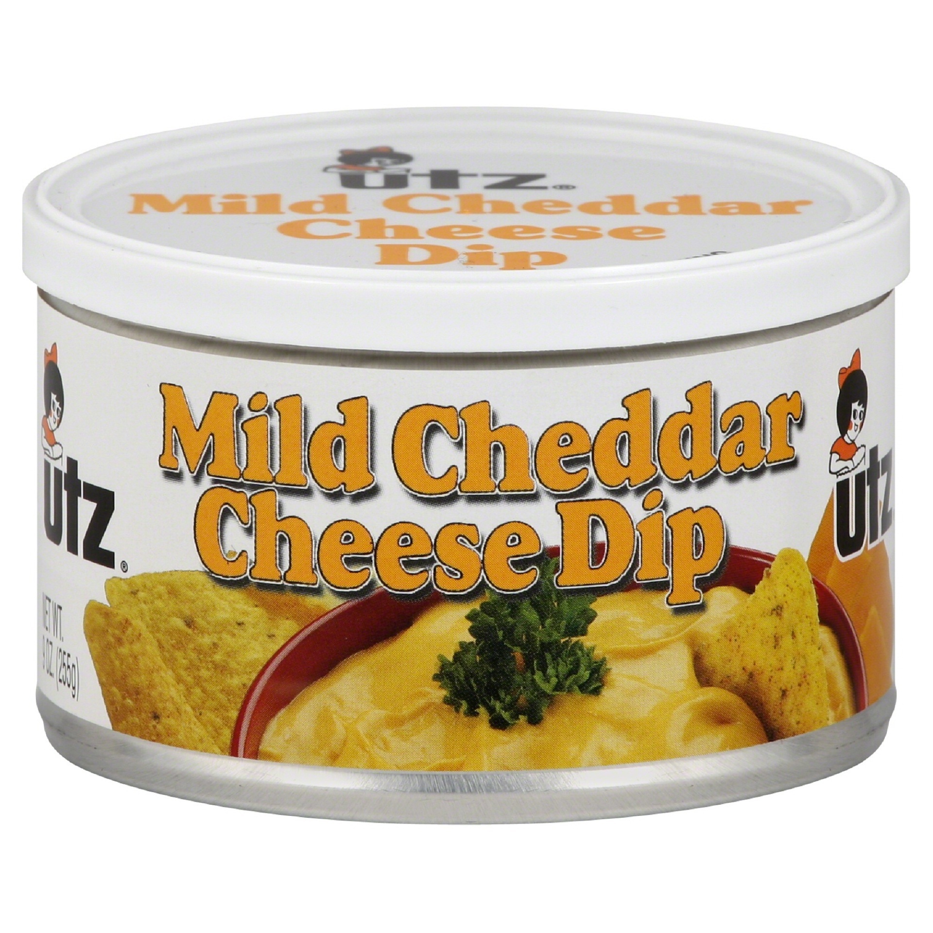 slide 1 of 1, Utz Mild Cheddar Cheese Dip, 9 oz