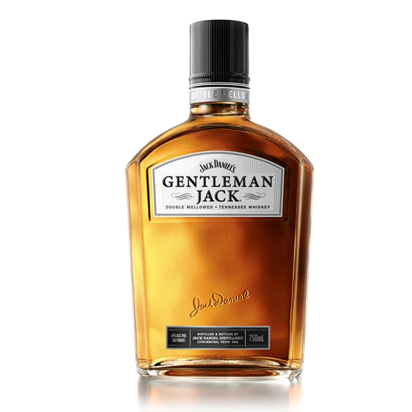 slide 1 of 1, Jack Daniel's Gentleman Jack Tennessee Whiskey Bottle, 1 liter