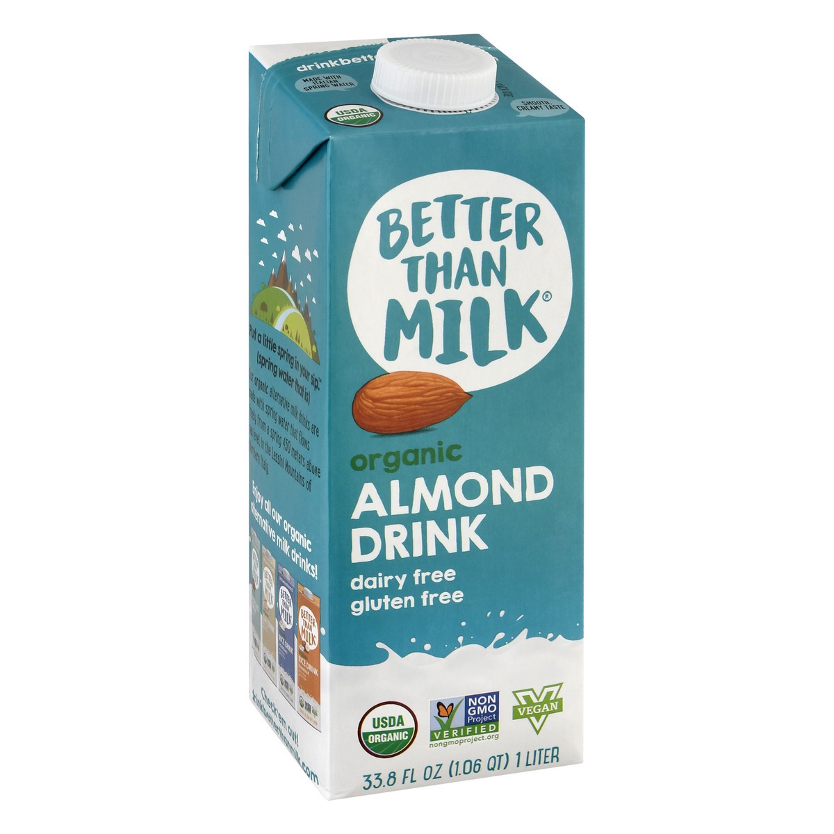 slide 5 of 9, Better Than Milk Drink Almond - 33 oz, 33 oz