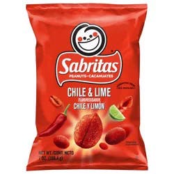 Sabritas Peanuts Chile & Lime Flavored 7 Oz