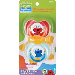 Sesame Street C- Baby Accesso Sesame St2pacifier