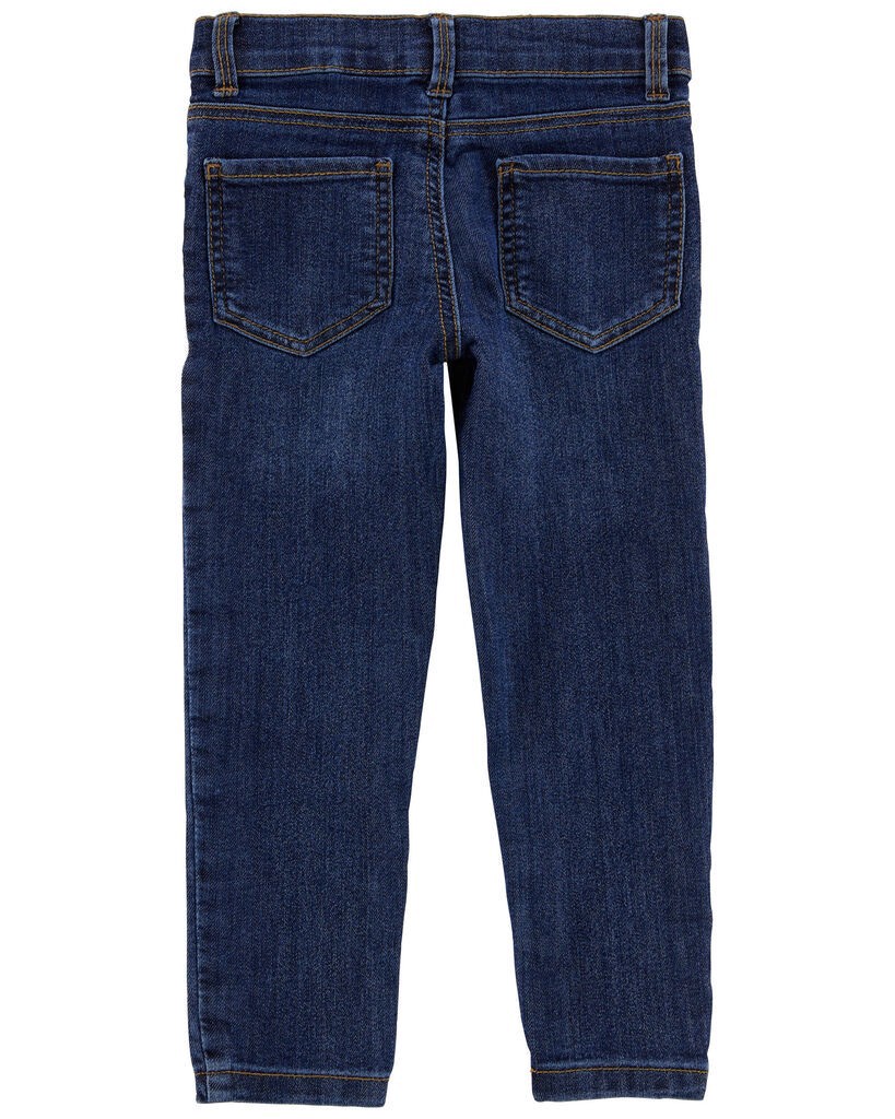 slide 2 of 2, Oshkosh Baby Dark Blue Wash Skinny-Leg Jeans Marine Blue 18M, 1 ct
