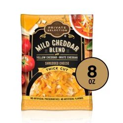 Private Selection Mild Triple Cheddar Blend Shredded Cheese