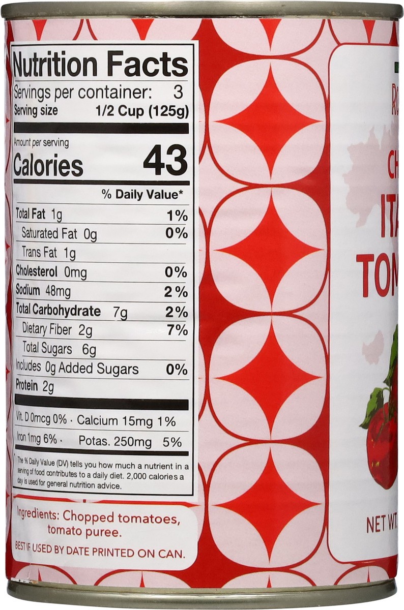 slide 5 of 14, Romanza Chopped Italian Tomatoes 14.1 oz, 14.1 oz