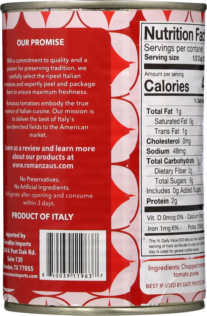 slide 6 of 14, Romanza Chopped Italian Tomatoes 14.1 oz, 14.1 oz