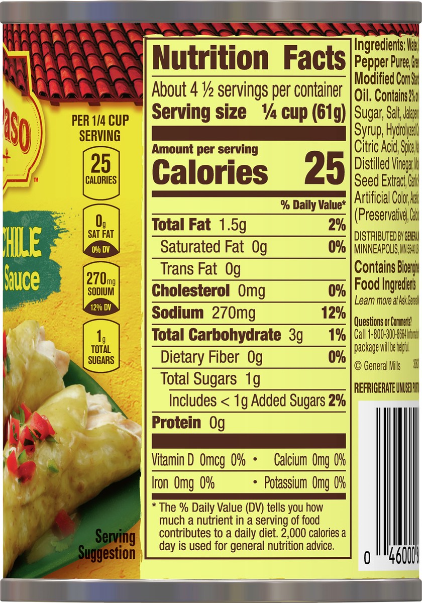slide 5 of 9, Old El Paso Mild Green Chile Enchilada Sauce, Meal Prep, 10 oz, 10 oz