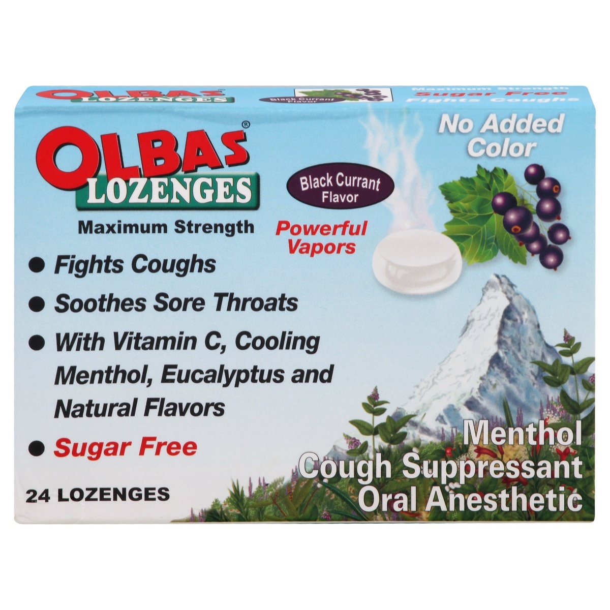 slide 1 of 9, Olba's Lozenges, 24 ct