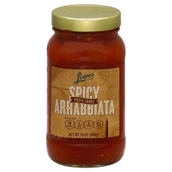 slide 1 of 1, Lowes Foods Pasta Sauce Spice Arrabbiata, 24 ct