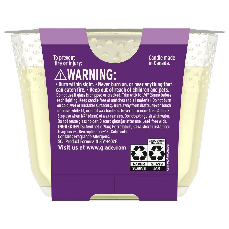 slide 5 of 12, Glade Candle Lto Sparklin, 6.8 oz