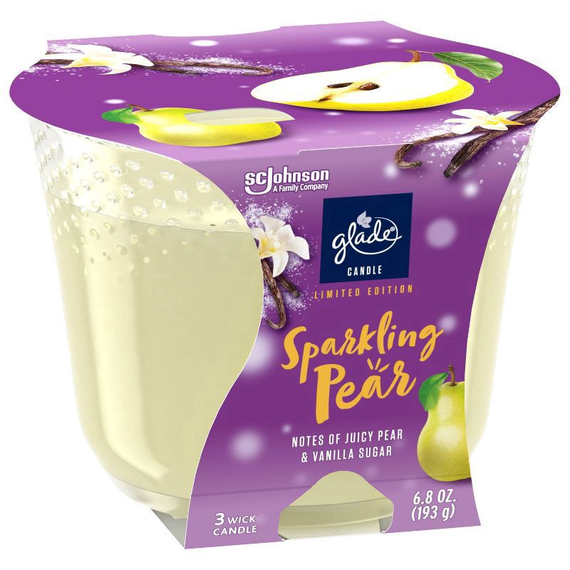 slide 2 of 12, Glade Candle Lto Sparklin, 6.8 oz