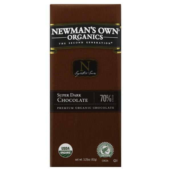 slide 1 of 1, Newman's Own Organics Peanut Butter Dark Chocolate Cups, 3.25 oz