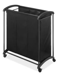 Whitmor 3-Section Laundry Sorter - Brown