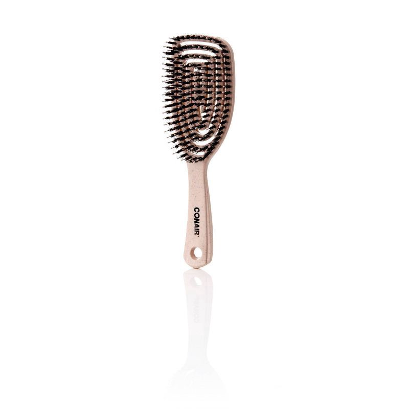 slide 3 of 4, Conair Consciously Minded Porcupine Flexi Head Detangle Hair Brush, 1 ct