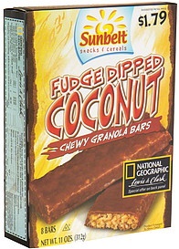 slide 1 of 1, Sunbelt Bakery Fudge Dipped Granolas, 8 ct