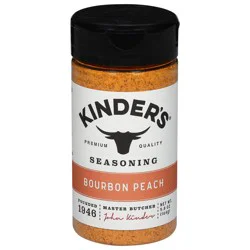 Kinder's Bourbon Peach Seasoning 5.8 oz
