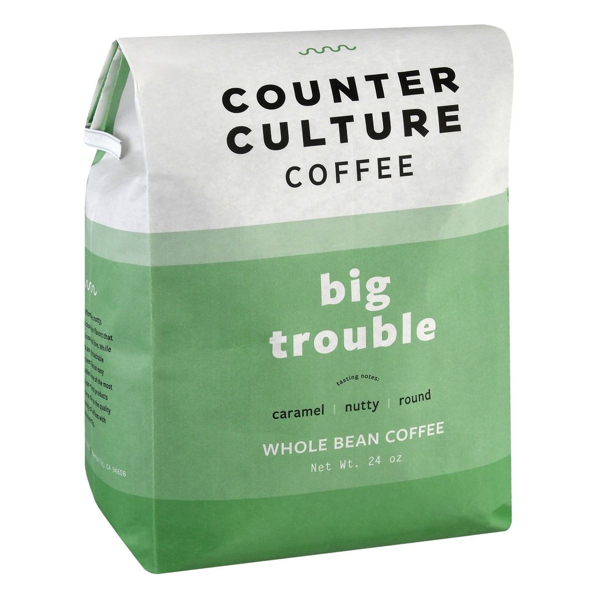slide 5 of 11, Counter Culture Medium-Dark Roast Whole Bean Big Trouble Coffee- 24 oz, 24 oz